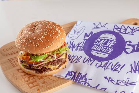 Fotografia Publicitária hamburguer delivery'