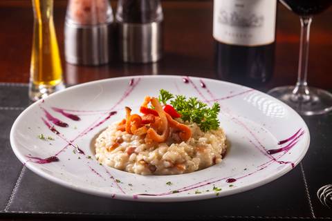 Foto cardápio risoto'