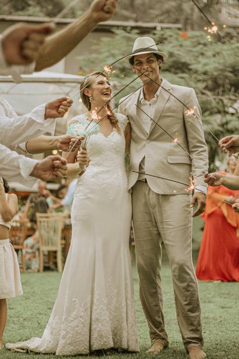 Casamento de Samara e Luiz, Ubatuba. Recepção'