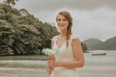 Casamento de Samara e Luiz, Ubatuba. noiva'