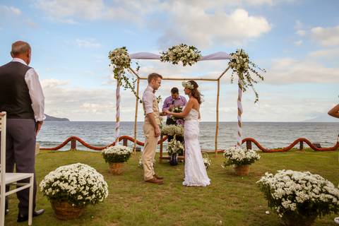 Casamento Luciana e James - Caraguatatuba
Cerimônia'