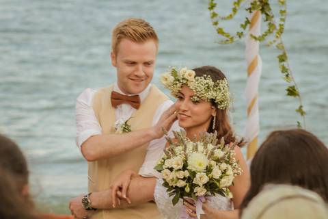 Casamento Luciana e James - Caraguatatuba
Cerimônia'