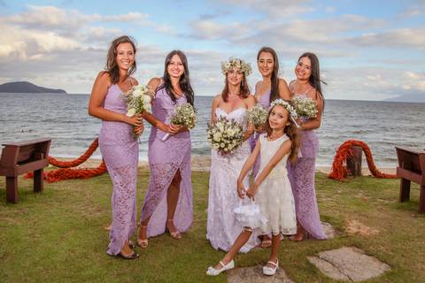 Casamento Luciana e James - Caraguatatuba
Madrinhas'