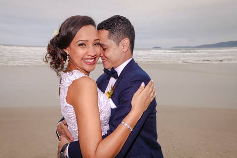 Cerimônia na praia, ensaio'