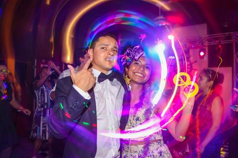 Casamento na praia, Festa'