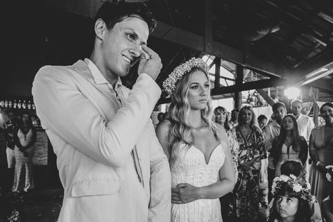 Cerimônia. Emoção'