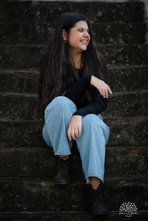 ensaio externo de 15 anos - Bruna - conexão com a natureza - fotos com égua - pré-festa de debutante - fotografia ao ar livre - céu azul  - celebração de 15 anos - Antonio Rocha Fotografias - São Lourenço do Sul - Pelotas - Festa de 15 anos - Debutante'
