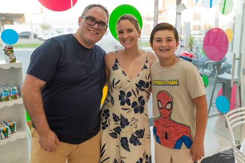 Foto em família, celebrando juntos'