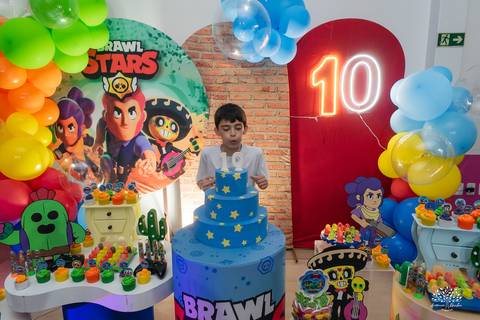 Detalhes da decoração Brawl Stars'