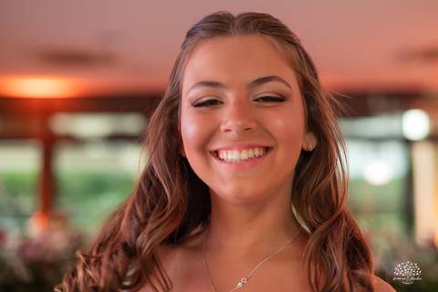 vestido de 15 anos - espaço vida - os saraivas - banda retroverso - flores'