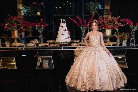 debutante bolo aniversário buffet zapp mandaguaçu'