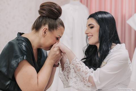 mãe e noiva casamento de dia maringa michelli palma'