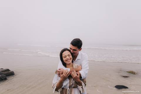 ensaio pre casamento na ilha do mel'