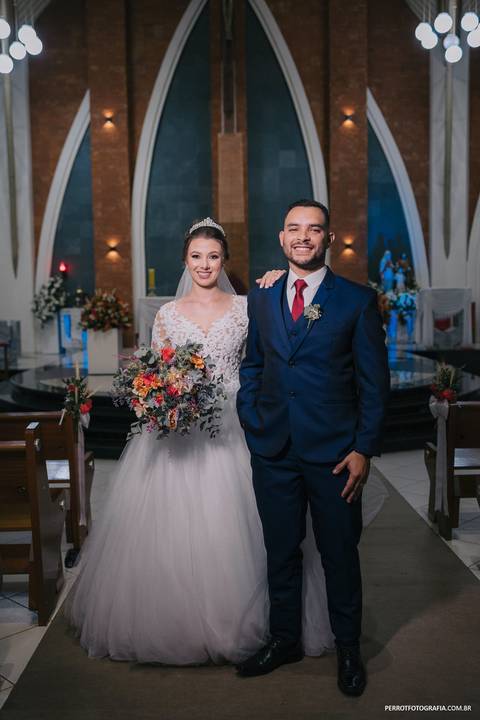 ensaio pos casamento Paróquia Sagrada Família em cianorte'