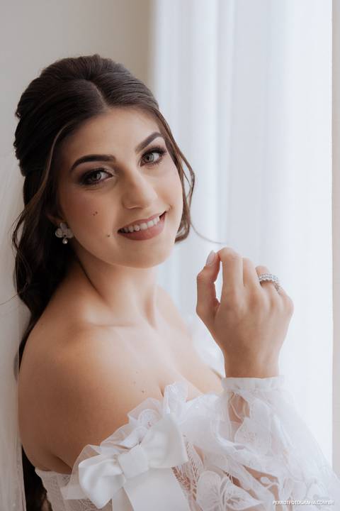 making of noiva elaisa camilo maringa'