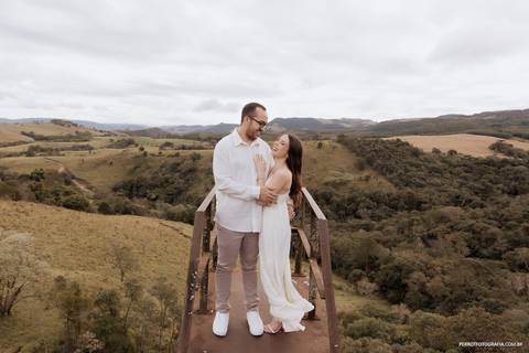 fotos casal linha do trem'