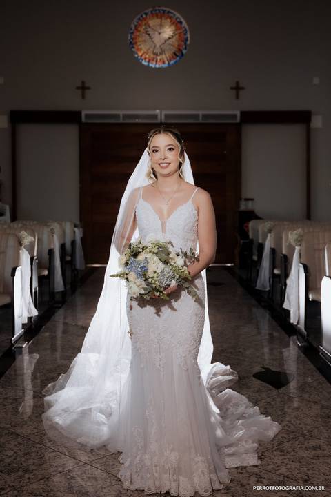 ensaio fotos noiva igreja Maringá'