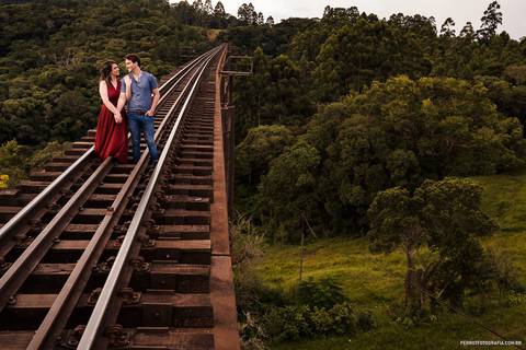 pre casamento ensaio linha do trem'