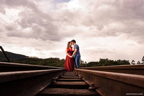 linha do trem maua da serra'