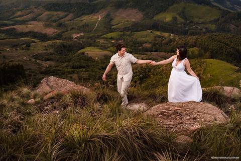 ensaio de pre casamento em maua da serra no morro da pedra branca'