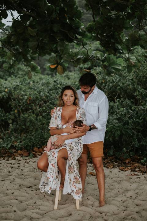 ensaio de bebe na praia
'