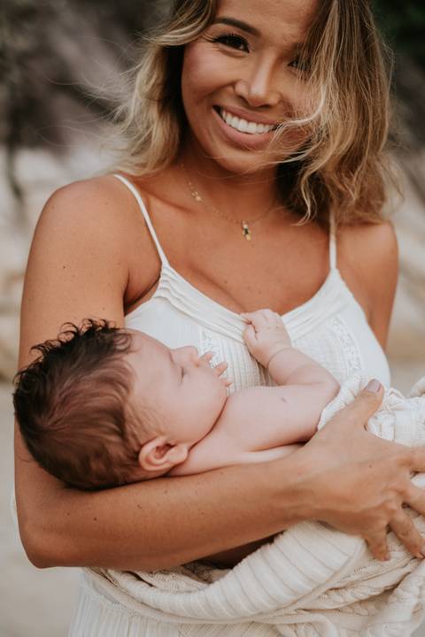 ensaio de bebe na praia
'