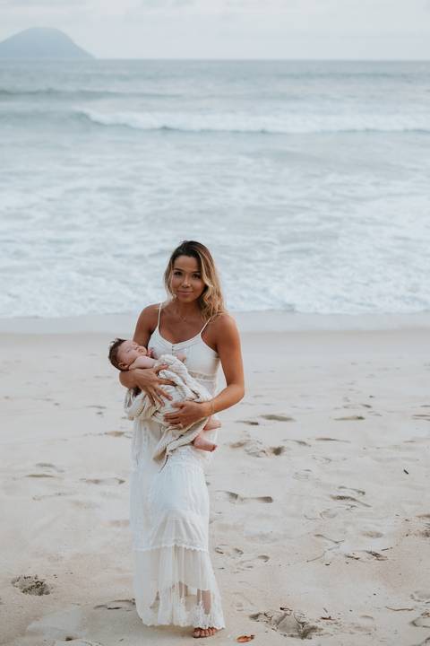 ensaio de bebe na praia
'