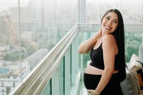 ensaio gestante em casa santos
'