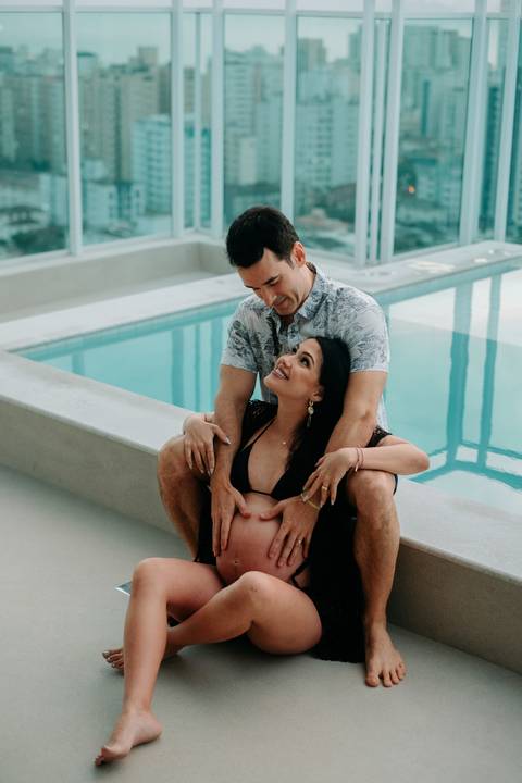 ensaio gestante lifestyle em casa santos
'