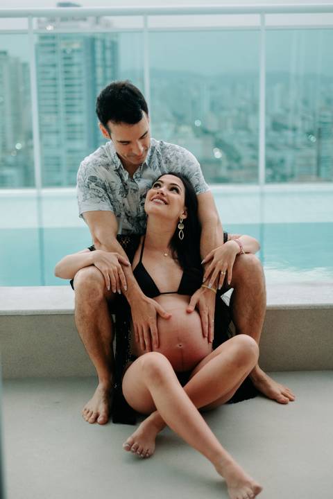 ensaio gestante lifestyle em casa santos
'