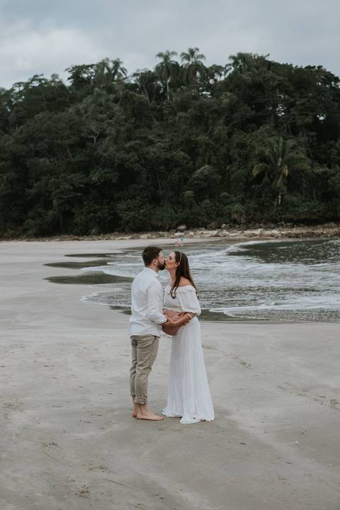 ensaio gestante na praia
'