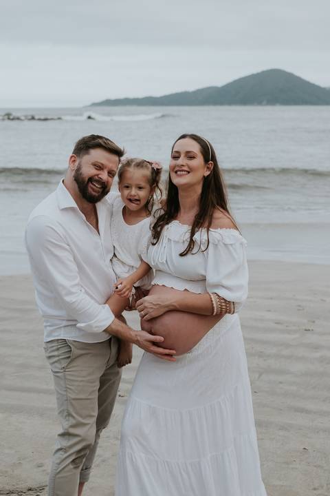 ensaio gestante na praia
'