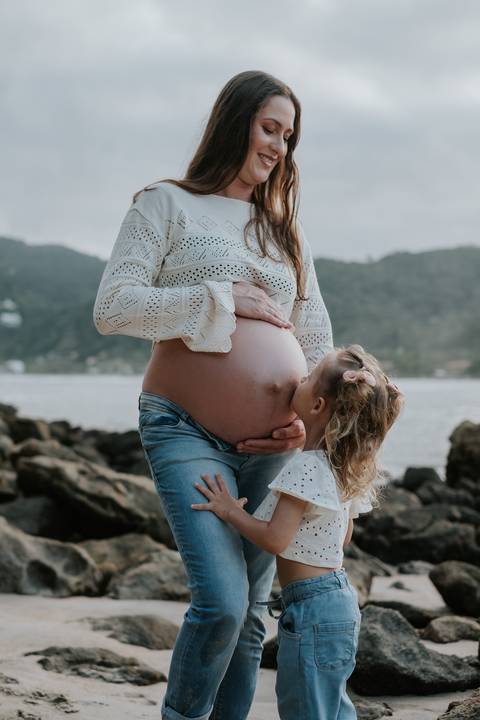 ensaio gestante com filhos
'