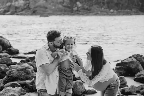 ensaio gestante com filhos
'