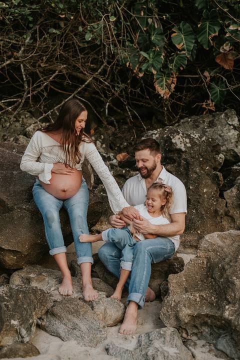 ensaio gestante com filhos
'