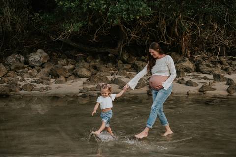 ensaio gestante com filhos
'