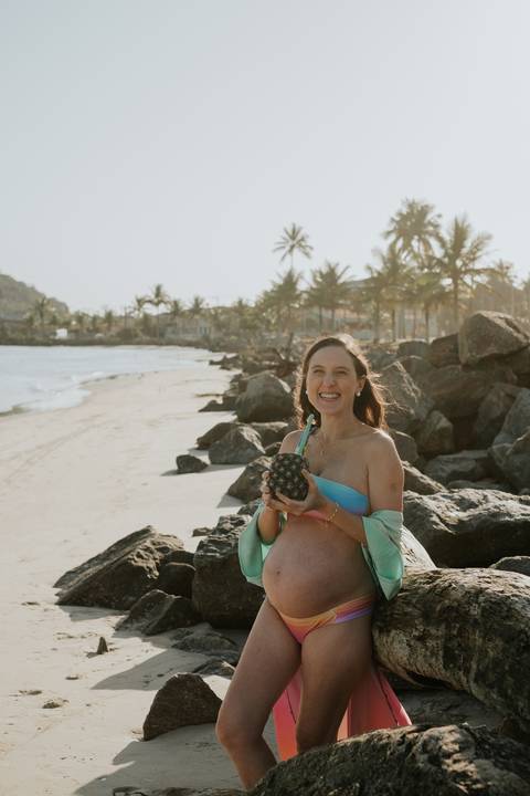 ensaio gestante praia e estudio santos e guaruja
'