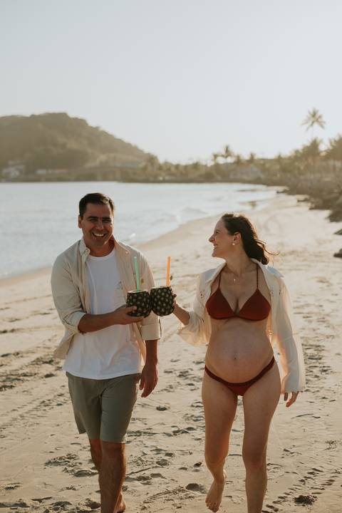 ensaio gestante praia e estudio santos e guaruja
'