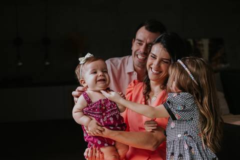 ensaio familia em casa
'
