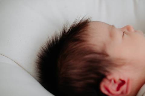 ensaio de bebe em casa
'