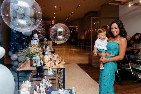 cobertura fotográfica festa de bebê em santos
'