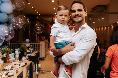 cobertura fotográfica festa de bebê em santos
'