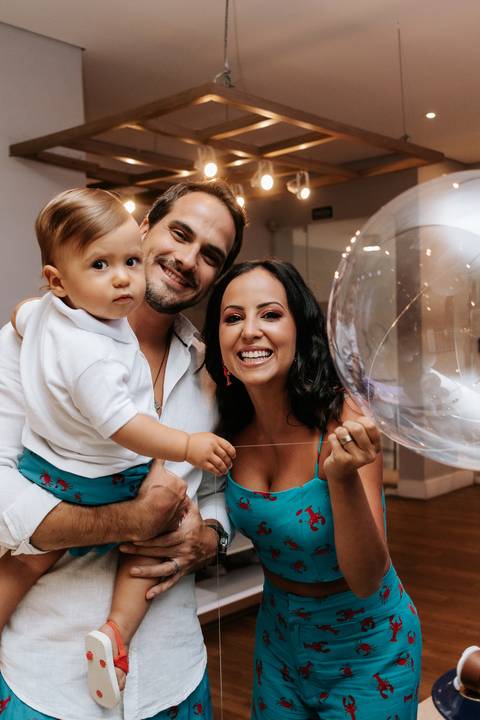 cobertura fotográfica festa de bebê em santos
'