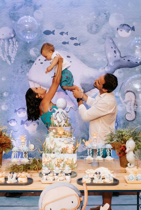 cobertura fotográfica festa de bebê em santos
'