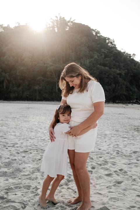 ensaio fotográfico mãe e filha'