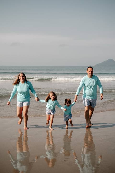 ensaio fotográfico de família em Bertioga'