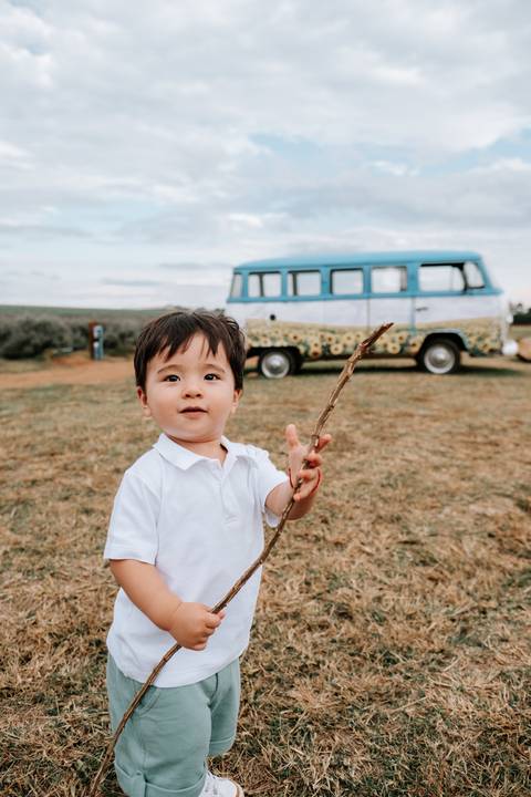 foto acompanhamento 1 ano ao ar livre'