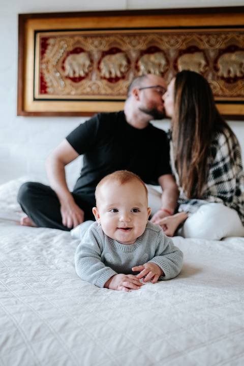 foto criativa para ensaio de acompanhamento'