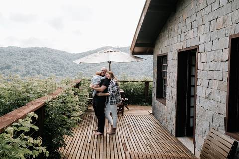 sessão de fotos em família em Campos do Jordão'