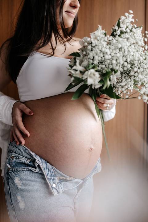 ensaio gestante da espera de Joaquim'